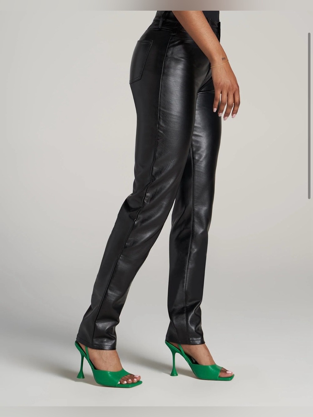Cielo Jeans USA brand. Black Jeggings with Glossy Finish 38 1/2 X 15 IN